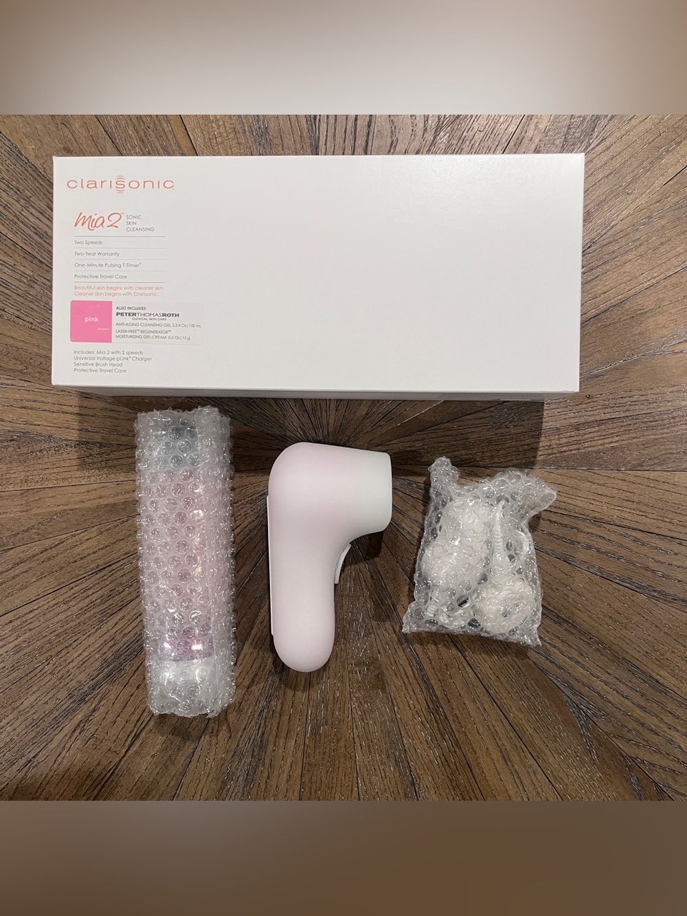 Clarisonic Mia 2 Pink w/ Peter Thomas Roth Skincare Open Box New